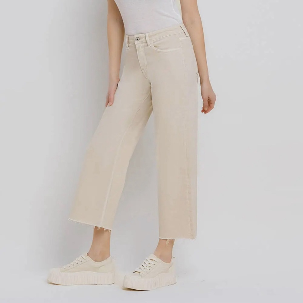Vervet by Flying Monkey High Rise Crop Wide Leg